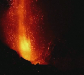 Іспанський вулкан Кумбре-в'єха викинув рекордну кількість лави
