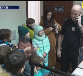 В Тернополе правоохранители провели школьникам увлекательную экскурсию в отделении