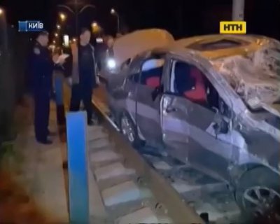 У Києві п'яний водій спровокував ДТП